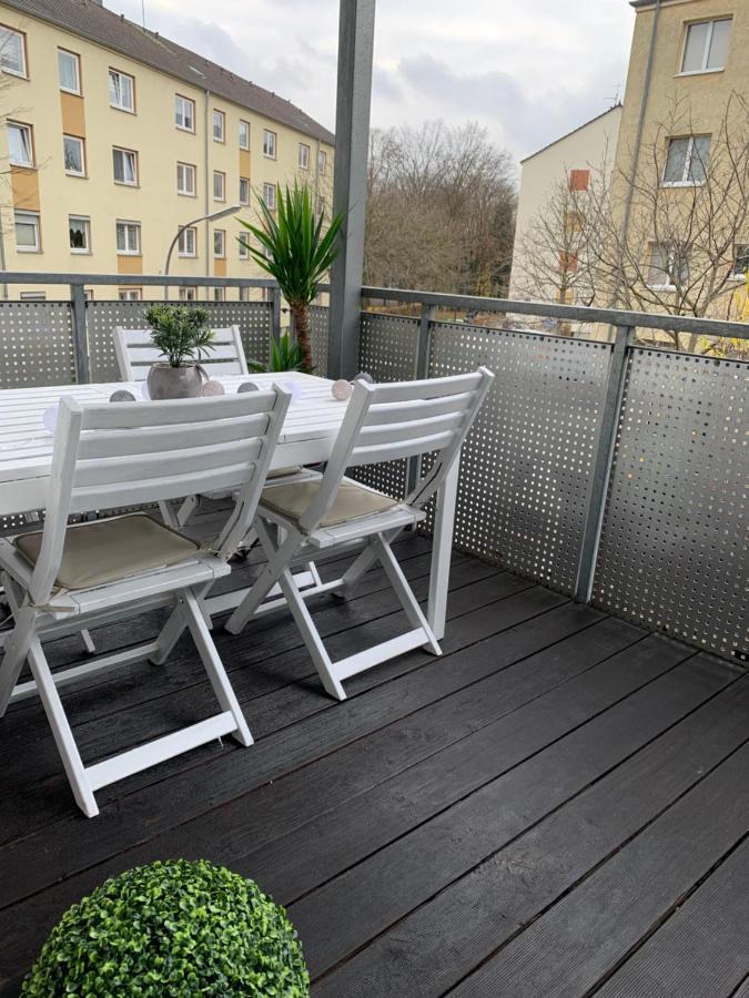 Holiday Home Cologne With Balkon - Near Cologne Fair - Temporary Living- エクステリア 写真